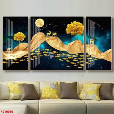 File in trần File tranh bộ hiện đại HD10030 (bản gốc) trời sao