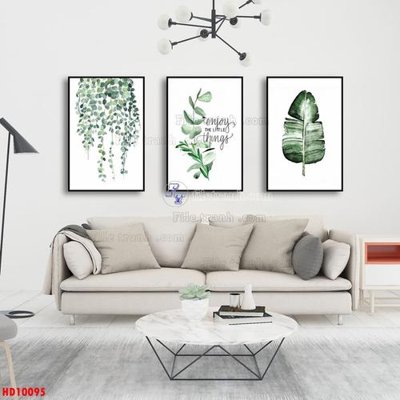 File gốc File tranh bộ hiện đại HD10095 (in ấn) màu sắc trung thực