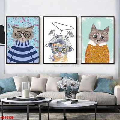 File gốc File tranh bộ hiện đại HD10120 (cho in 3D) độc đáo