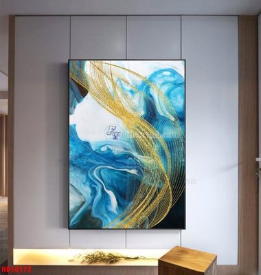 File gốc File tranh bộ hiện đại HD10172 (in lụa) tranh thuận buồm