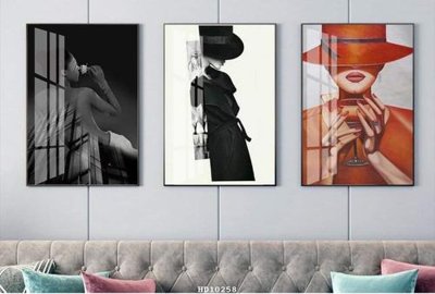 File PSD File tranh hiện đại pha lê gương HD10258 (gốc) tách lớp chi tiết