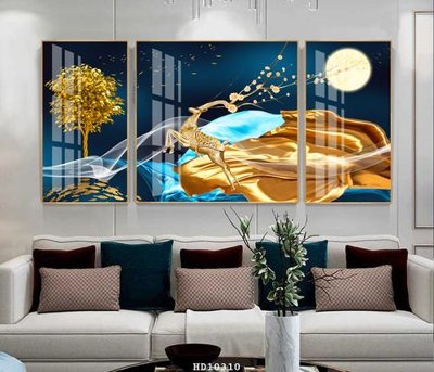 File tranh gốc File tranh hiện đại pha lê gương HD10310 chủ đề hiện đại