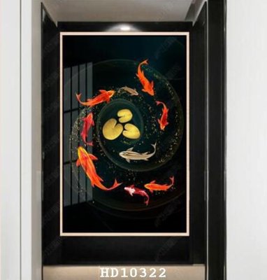 File tranh File tranh hiện đại pha lê gương HD10322 (ảnh gốc) không bị mờ