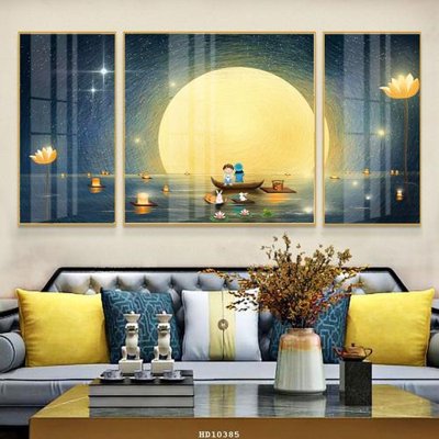 Tệp tin gốc File tranh hiện đại pha lê gương HD10385 (chất lượng cao) File tranh hiện đại pha lê gương HD10385