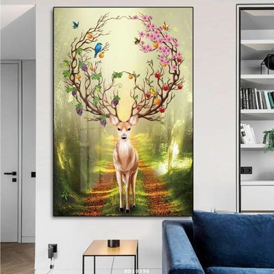 File in mica File tranh hiện đại pha lê gương HD10396 (ảnh gốc) đẹp