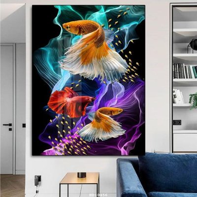 File tranh in mica File tranh hiện đại pha lê gương HD10456 (độ phân giải cao)