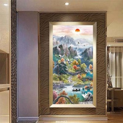 File ảnh File tranh treo hiện đại HD10553 (gốc) in quảng cáo ngoài trời