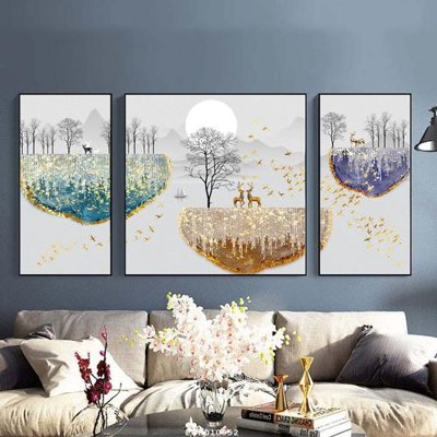 File in trần File tranh treo hiện đại HD10652 (bản gốc) đại dương