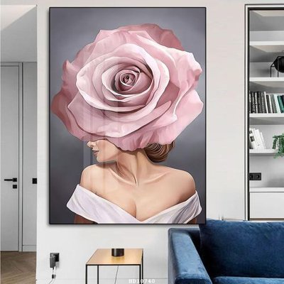 Ảnh gốc File tranh treo hiện đại HD10740 (siêu chi tiết) để in ấn