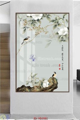File tranh File tranh hiện đại HD1081 (ảnh gốc) in trần 3D