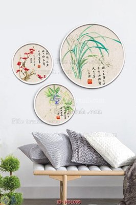 File ảnh File tranh hiện đại HD1099 (gốc) in quảng cáo ngoài trời