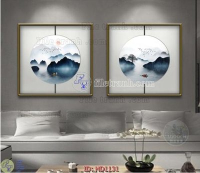 File gốc File tranh hiện đại HD1131 (PNG) không nền chất lượng