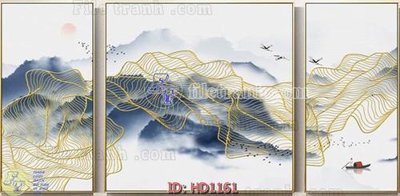 File PSD File tranh hiện đại HD1161 (gốc) tách lớp chi tiết