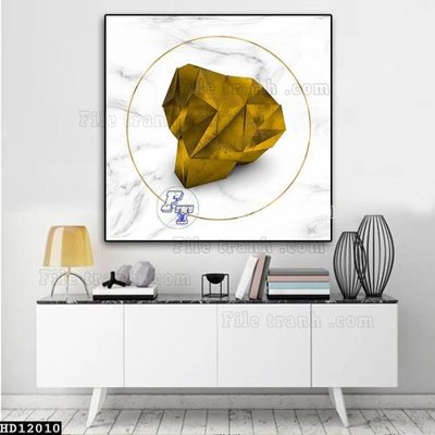 File gốc File tranh hiện đại pha lê gương HD12010 (PNG) chất lượng cao