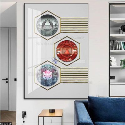 File ảnh File tranh hiện đại pha lê gương HD12019 (gốc) in quảng cáo ngoài trời