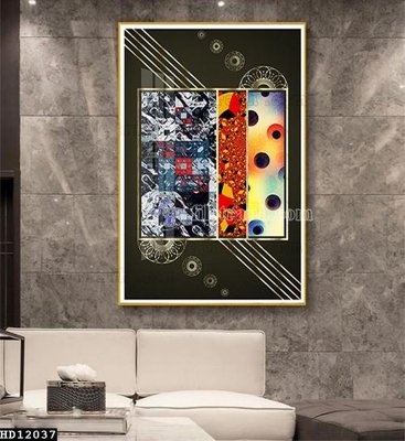 Tải file PSD File tranh hiện đại pha lê gương HD12037 (nguyên layer) để in