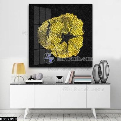 Download file gốc File tranh hiện đại pha lê gương HD12059 (in mica) trong suốt