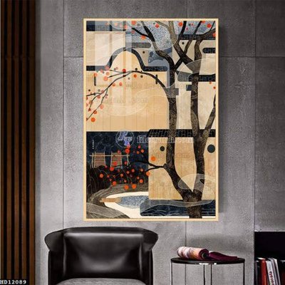 Tải file File tranh hiện đại pha lê gương HD12089 (ảnh gốc) in tranh kính