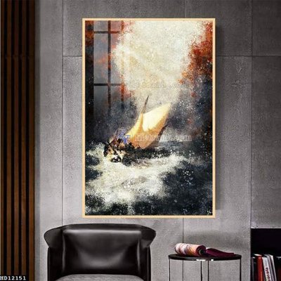 Hình ảnh gốc File tranh hiện đại pha lê gương HD12151 (để in khổ lớn)