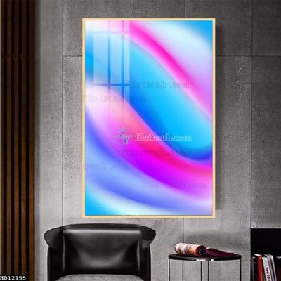 File ảnh File tranh hiện đại pha lê gương HD12155 (gốc) trang trí khách sạn