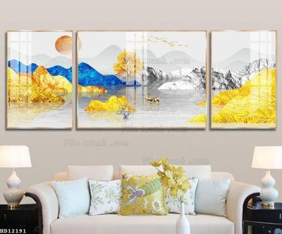 Download file tranh File tranh hiện đại pha lê gương HD12191 (file gốc PSD)