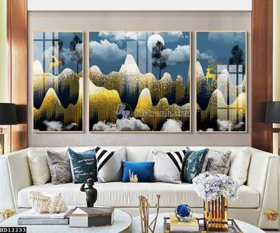 File ảnh File tranh hiện đại pha lê gương HD12233 (gốc) in quảng cáo ngoài trời