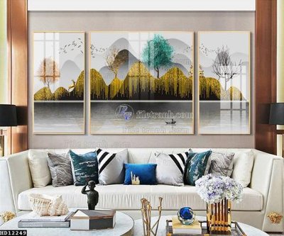 File tranh gốc File tranh hiện đại pha lê gương HD12249 (bản quyền) độc đáo