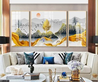 File ảnh File tranh hiện đại pha lê gương HD12261 (gốc) in Hiflex