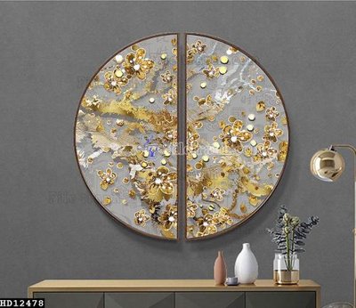 File gốc File tranh hiện đại pha lê gương HD12478 (in ấn) không giới hạn