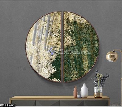 File tranh ảnh gốc File tranh hiện đại pha lê gương HD12481 dùng cho in khổ lớn