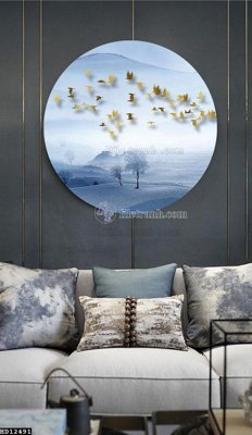 File gốc File tranh hiện đại pha lê gương HD12491 (ảnh chi tiết) để in trần