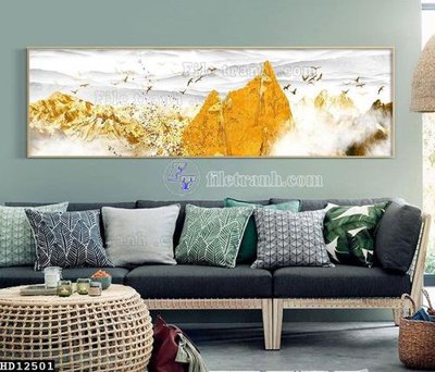 File PSD File tranh hiện đại pha lê gương HD12501 (bản gốc) cho nhà in