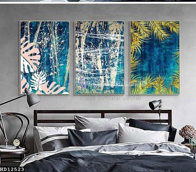 File gốc File tranh hiện đại pha lê gương HD12523 (in tráng gương) sang trọng