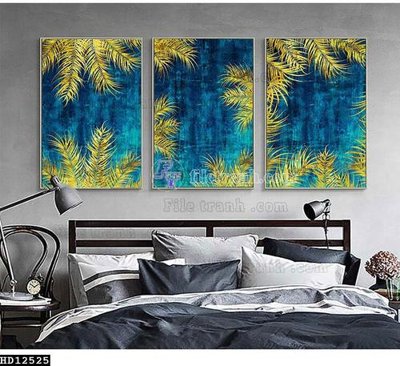 File gốc in ấn File tranh hiện đại pha lê gương HD12525 chất lượng vượt trội