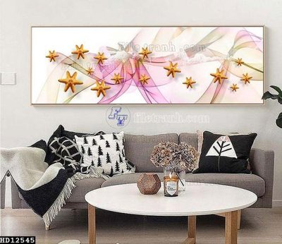 File PSD File tranh hiện đại pha lê gương HD12545 (gốc) nhiều lớp (multi-layer)