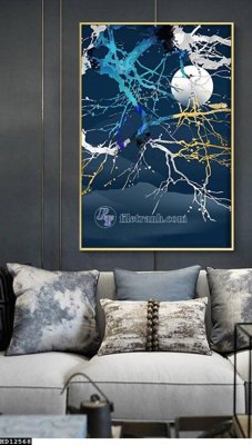 Tải file PSD File tranh hiện đại pha lê gương HD12568 (nguyên layer) để in