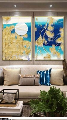 Download file ảnh gốc File tranh hiện đại pha lê gương HD12574 để in ấn