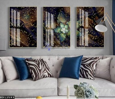 File tranh gốc File tranh hiện đại pha lê gương HD12593 (bản đẹp) độc quyền