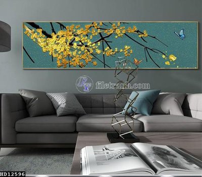 File tranh File tranh hiện đại pha lê gương HD12596 (ảnh gốc) không bị mờ