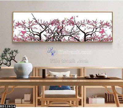 File gốc File tranh hiện đại pha lê gương HD12614 (in ấn) không giới hạn