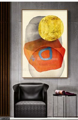 Ảnh gốc File tranh hiện đại pha lê gương HD12645 (độ nét cao) in tráng gương