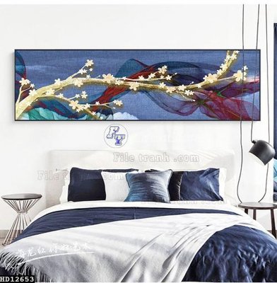 File in mica File tranh hiện đại pha lê gương HD12653 (bản gốc) siêu trong