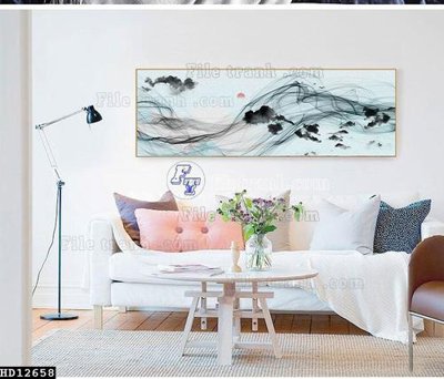 File tranh File tranh hiện đại pha lê gương HD12658 (ảnh gốc) không bị mờ