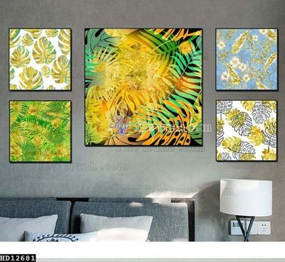 File gốc File tranh hiện đại pha lê gương HD12681 (trang trí) phòng ngủ