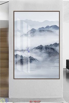 Hình ảnh file gốc in trần nhà File tranh hiện đại HD127