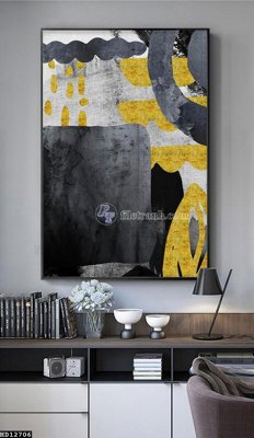 File tranh in trần 3D File tranh hiện đại pha lê gương HD12706 (ảnh gốc)