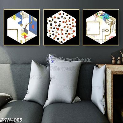 Tải file File tranh hiện đại pha lê gương HD12723 (gốc) chủ đề tôn giáo