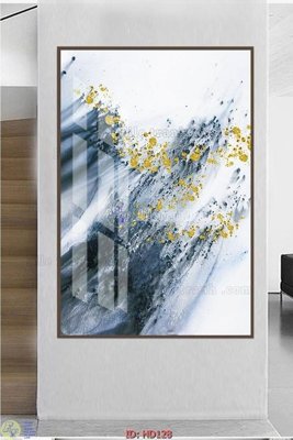 File in lụa File tranh hiện đại HD128 (phong cảnh) File tranh hiện đại HD128