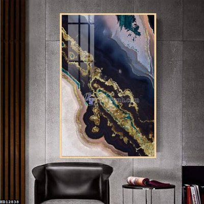 Tải file tranh gốc File tranh hiện đại pha lê gương HD12838 chất lượng cao