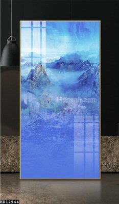 File tranh File tranh hiện đại pha lê gương HD12944 (bản gốc) treo phòng ăn